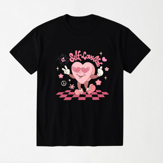 I Love Me Self Love Club - Round Neck Unisex T Shirt