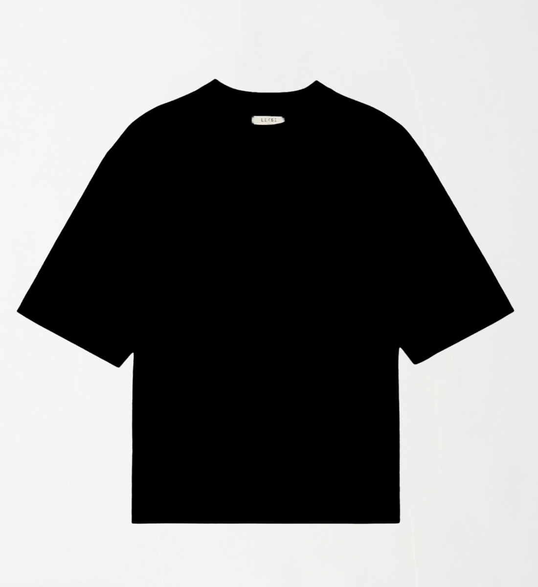 Black - Drop Shoulder Oversized Unisex Plain T-Shirt