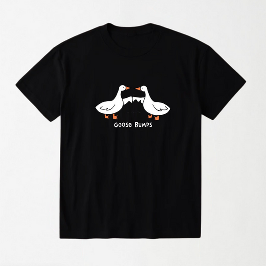 Goose Bumps - Round Neck Unisex T Shirt