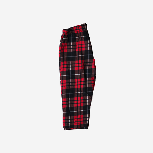 Red and Brown Chequered Kids Pyjamas