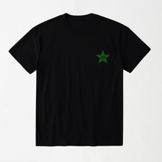 Pakistan Cricket T-Shirt - Green Star