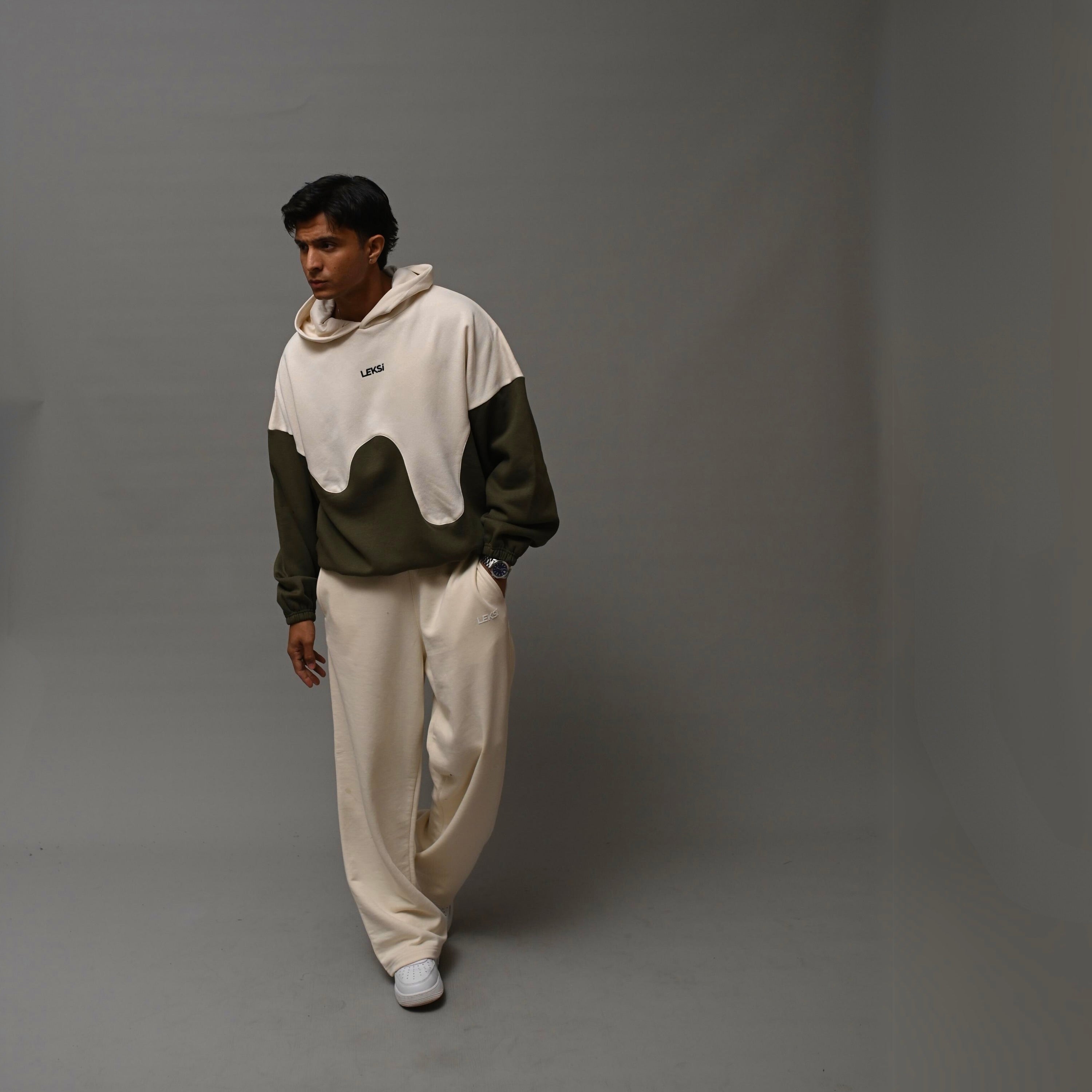 Creamy White Unisex Straight Leg Pants XS - Premium Unisex Straight - Leg Pants | LEKSI Pakistan