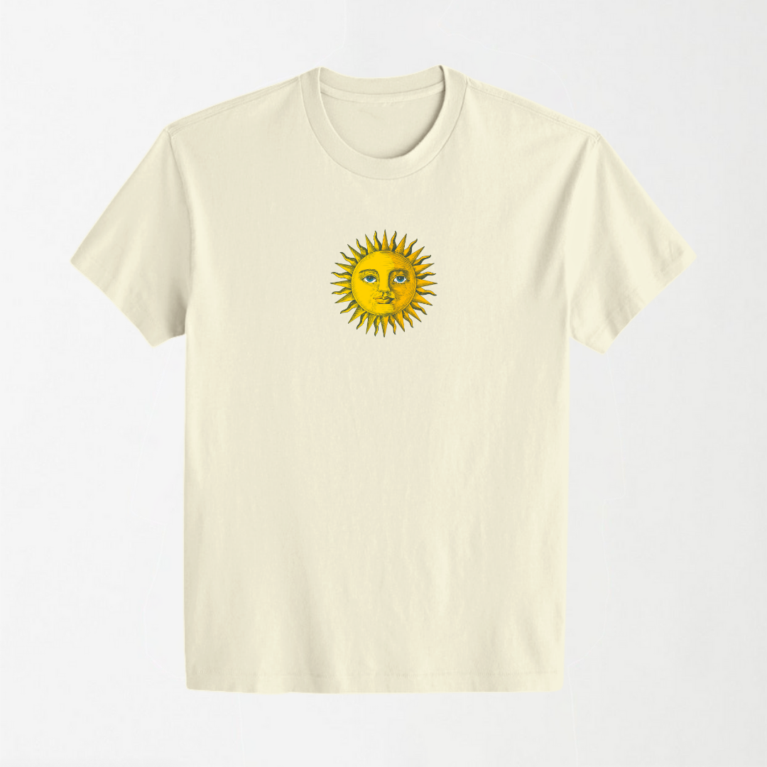 Astrology Sun - Round Neck Unisex T-Shirt
