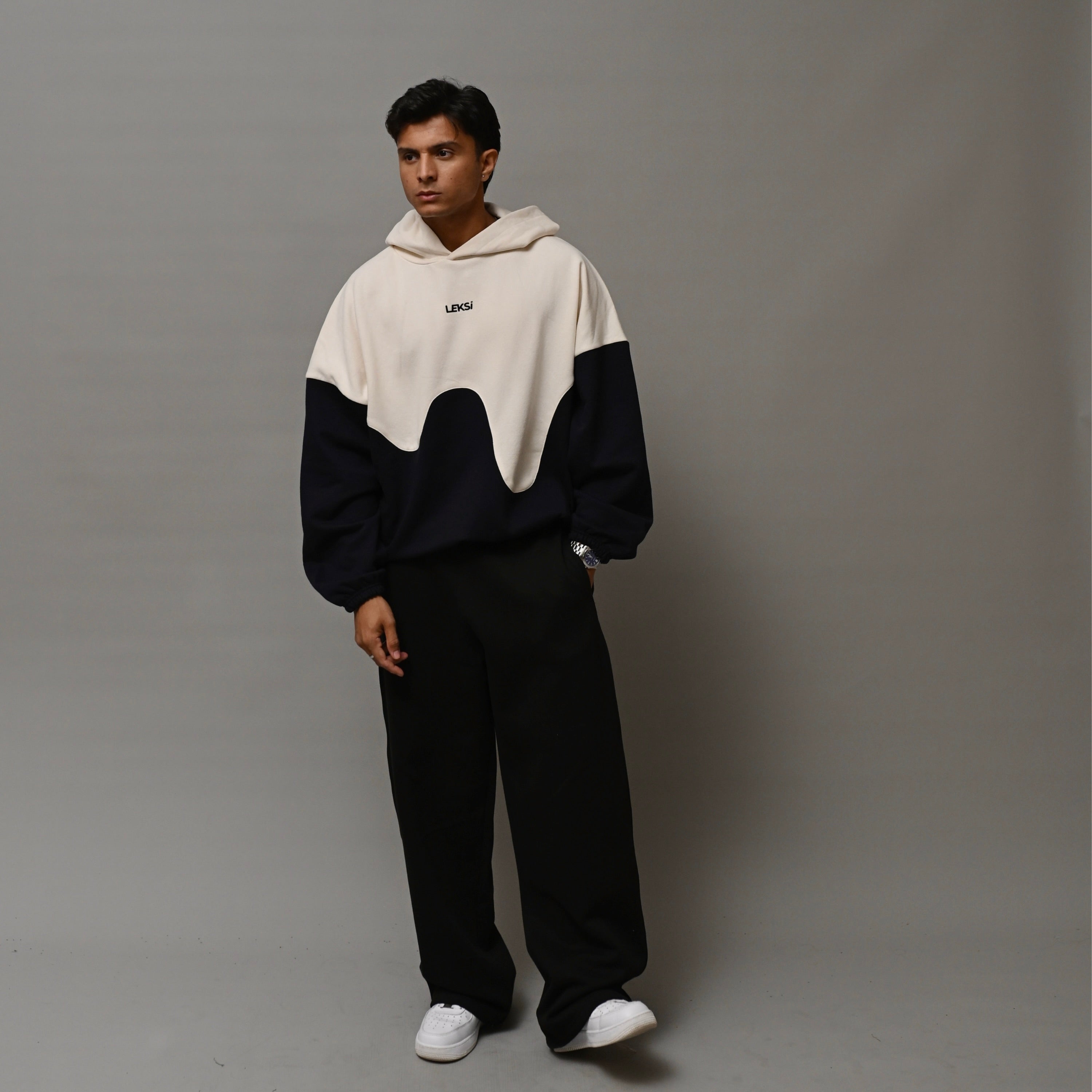 Jet Black Unisex Straight Leg Pants XS - Premium Unisex Straight - Leg Pants | LEKSI Pakistan