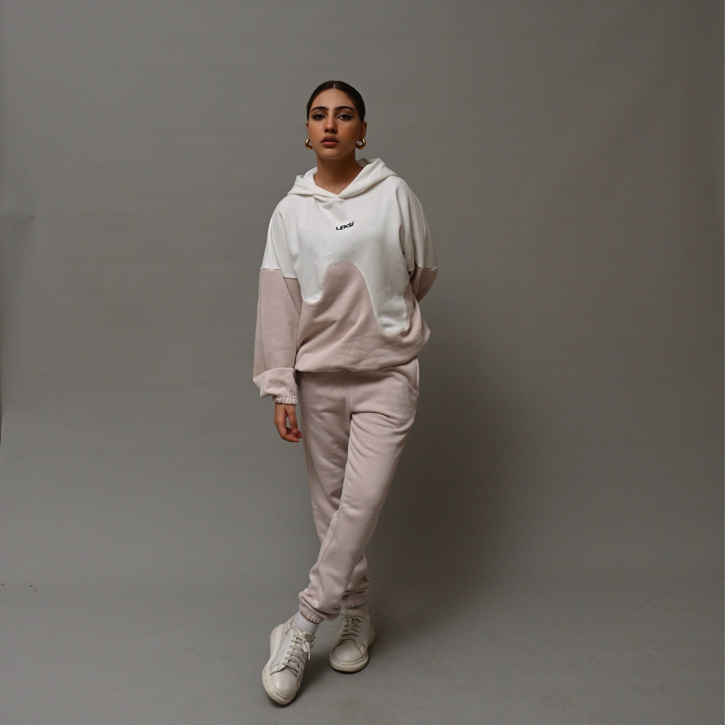 Marshmallow Pink Unisex Fleece Sweatpants (Winter - Friendly) XS - Premium Unisex Sweatpants | LEKSI Pakistan
