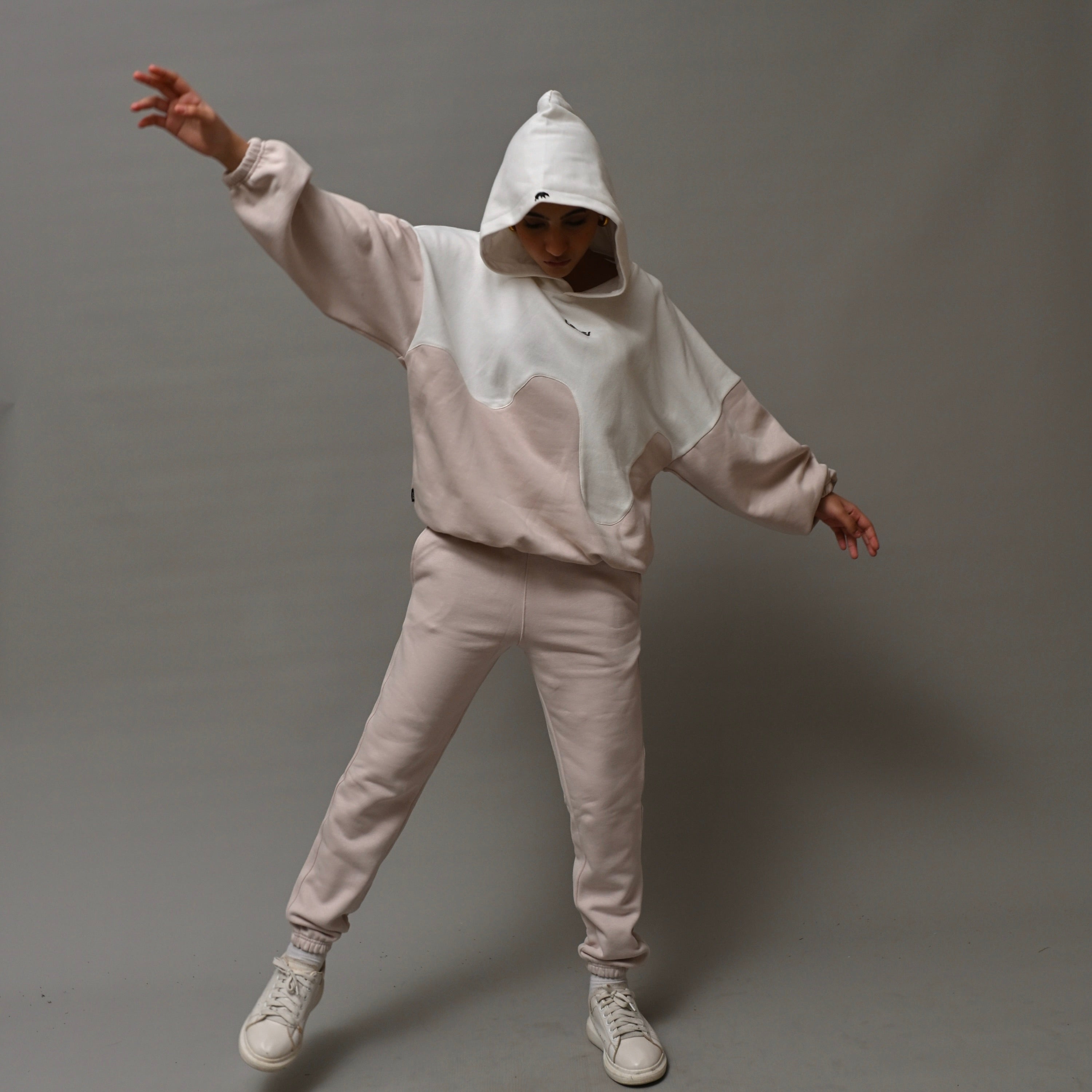 Marshmallow Pink Unisex Fleece Sweatpants (Winter - Friendly) XS - Premium Unisex Sweatpants | LEKSI Pakistan