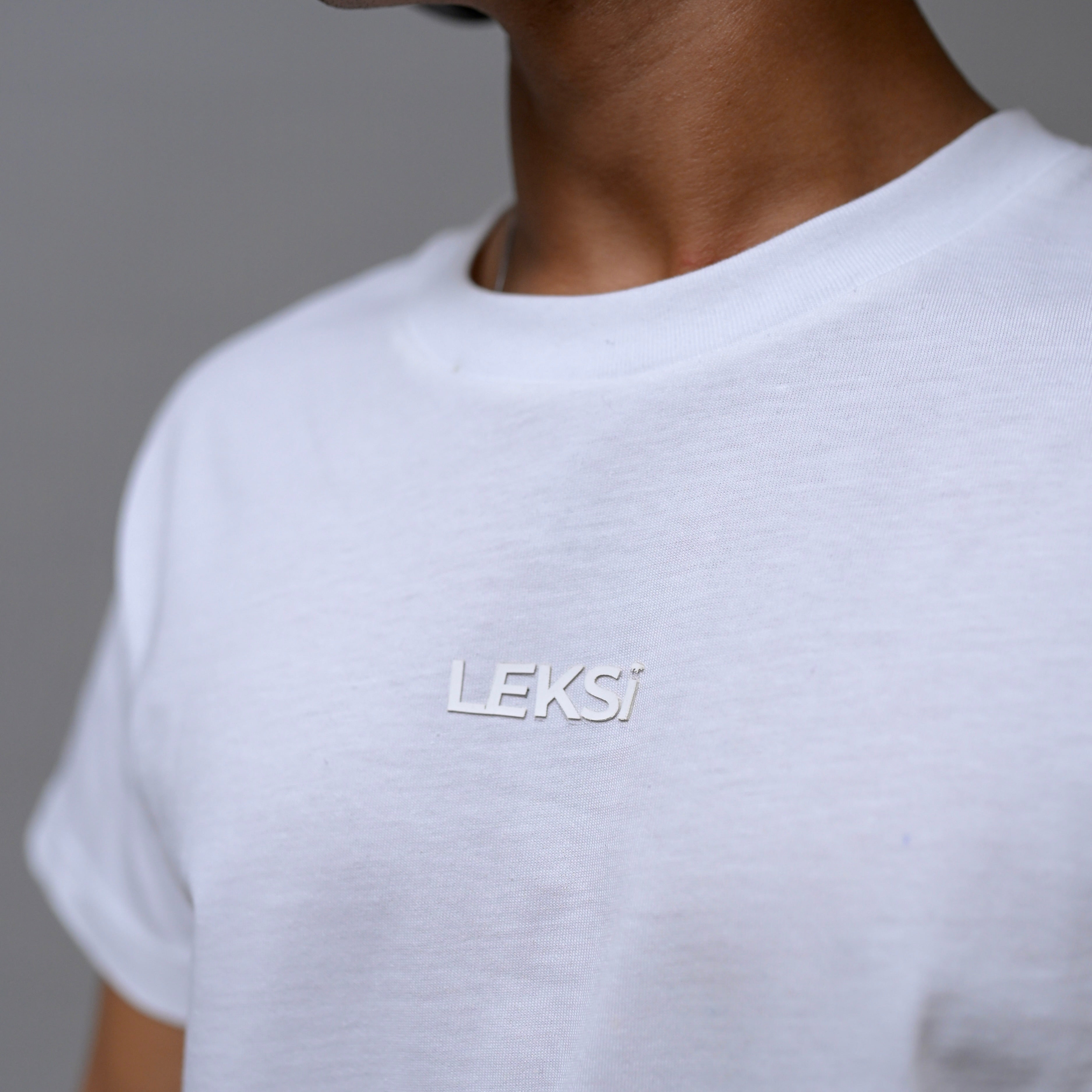 Redefined White Round Neck Unisex T-Shirt XS - Premium Unisex | LEKSI Pakistan