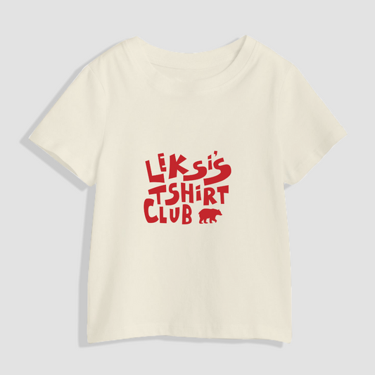 LEKSI's Club - Off White Unisex Kids T-Shirt