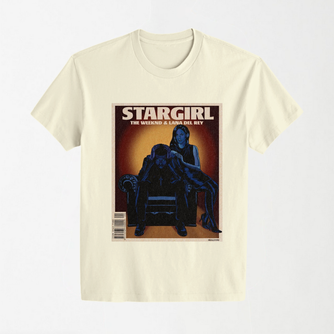 Stargirl (The Weeknd & Lana Del Rey) - Round Neck Unisex T-Shirt