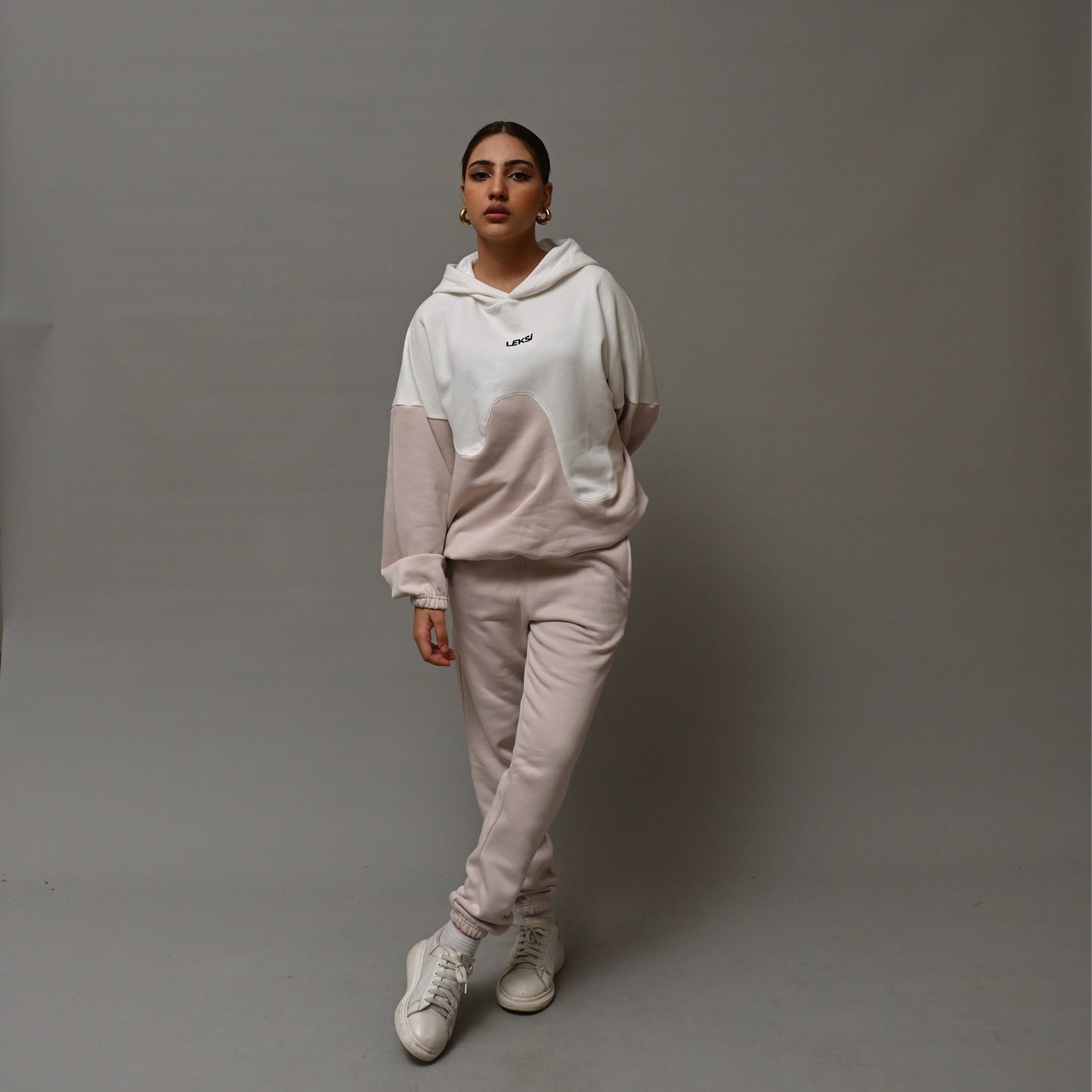 Marshmallow Pink Unisex Fleece Sweatpants (Winter-Friendly)