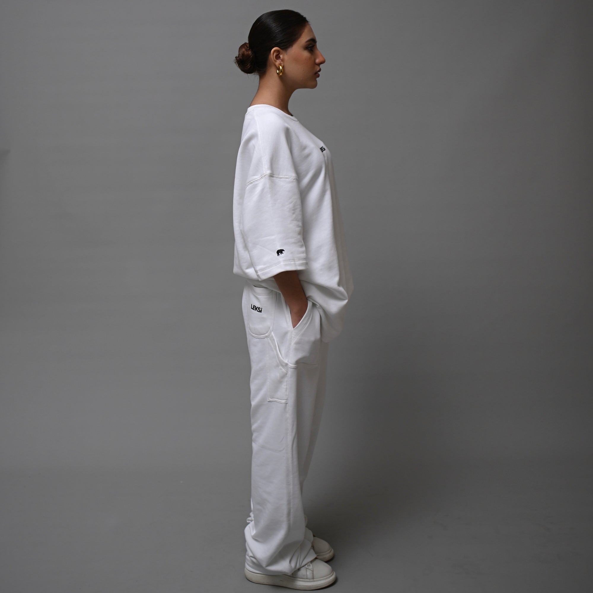 White Vanilla Unisex Terry Co-ord