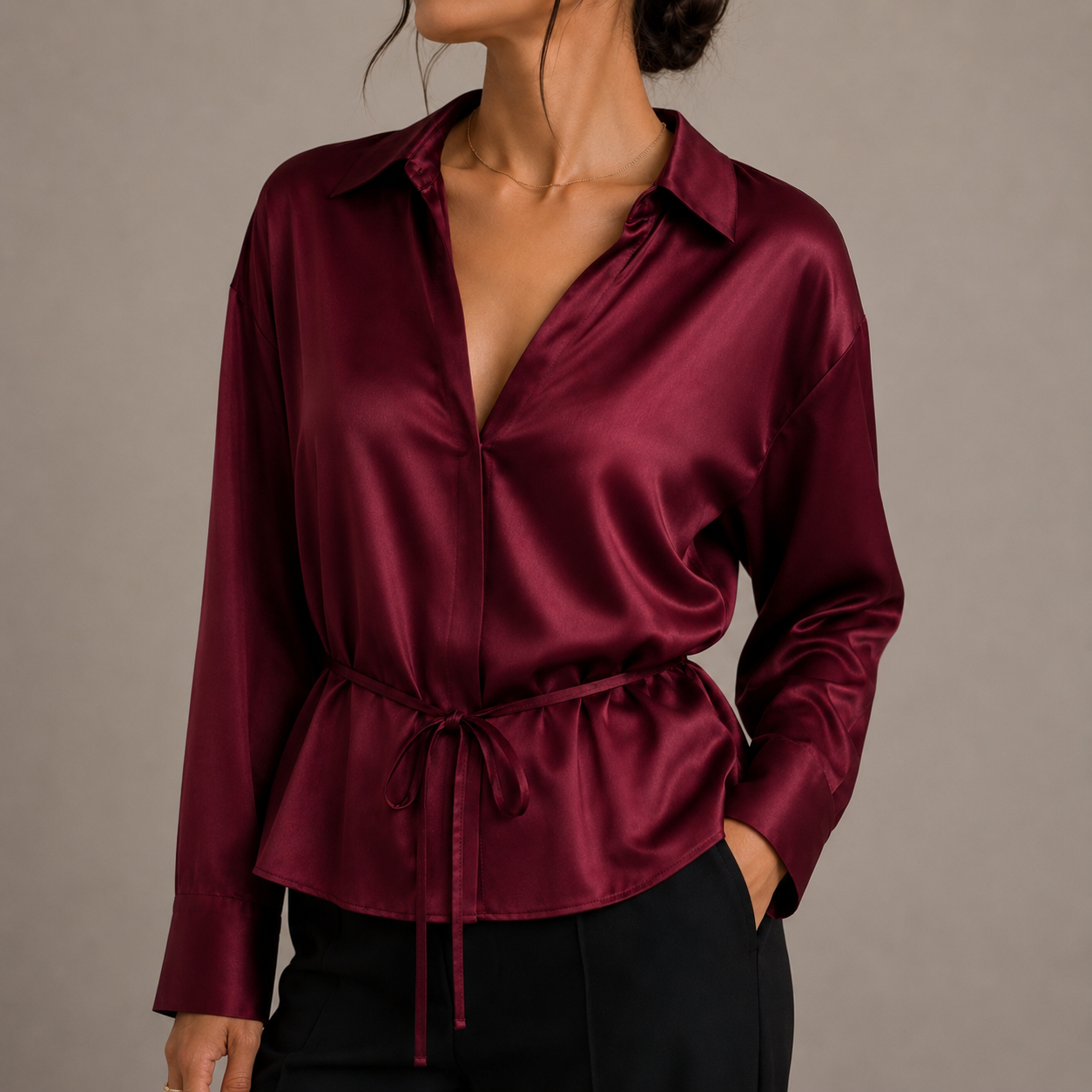 Satin Blouse