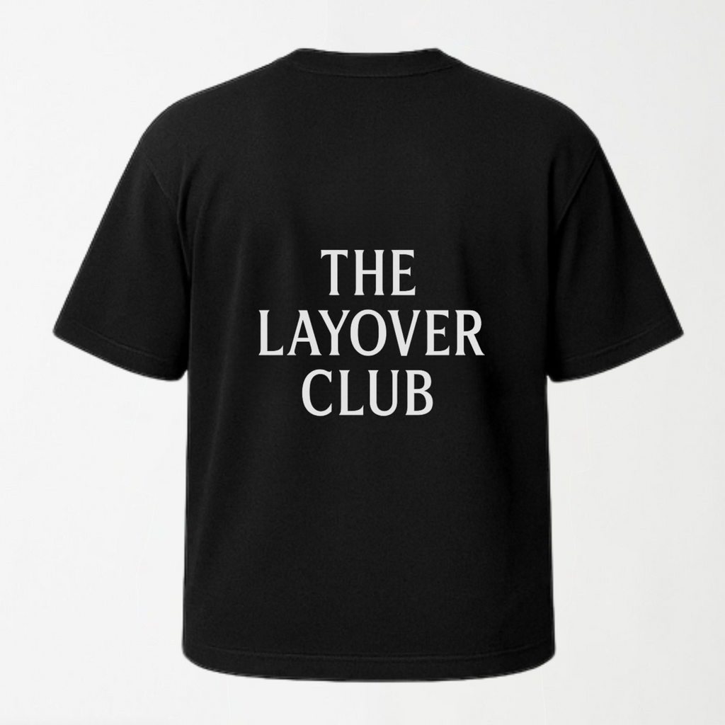 The Layover Club - Travel Edition Drop Shoulder Tee