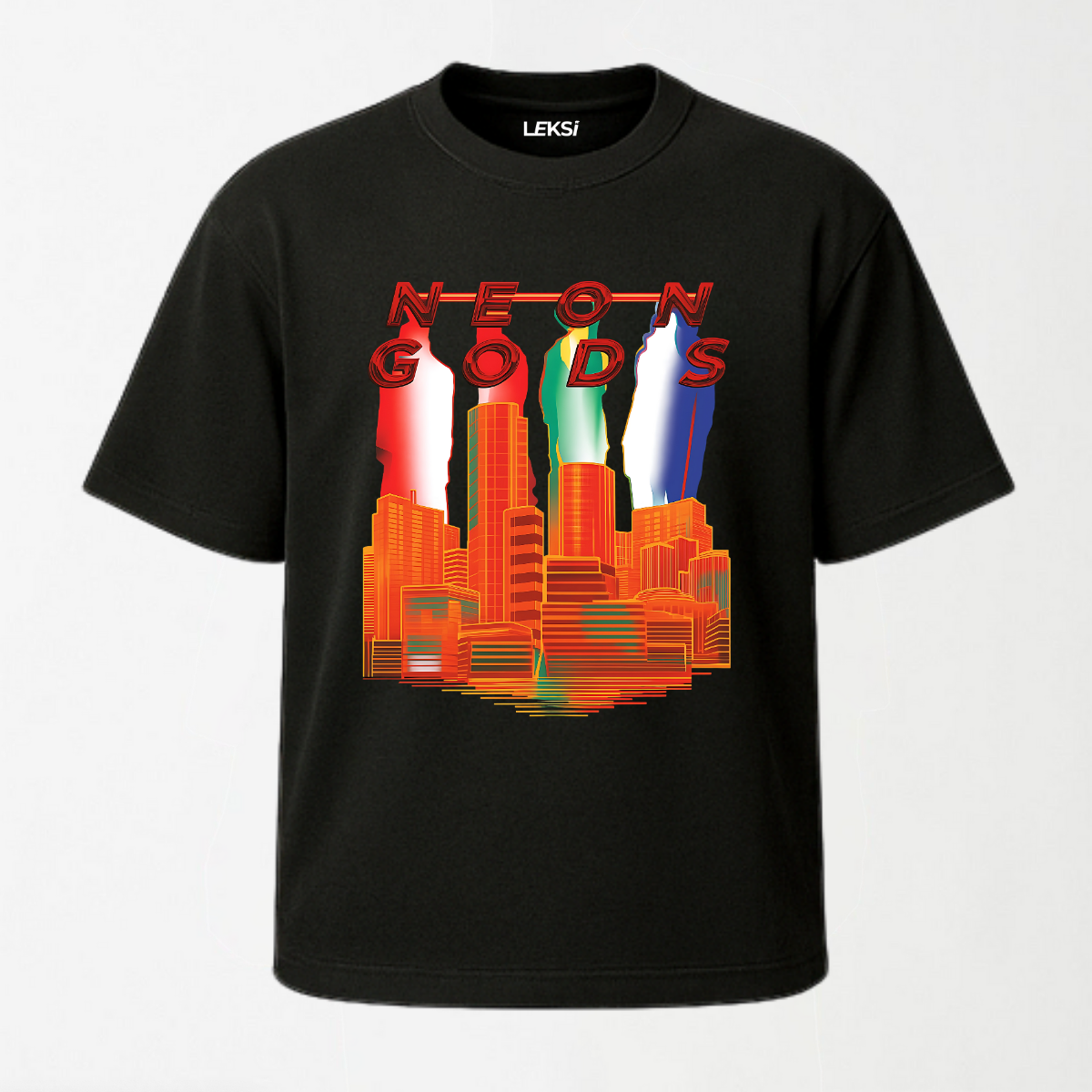 Neon Gods - Round Neck Unisex T Shirt