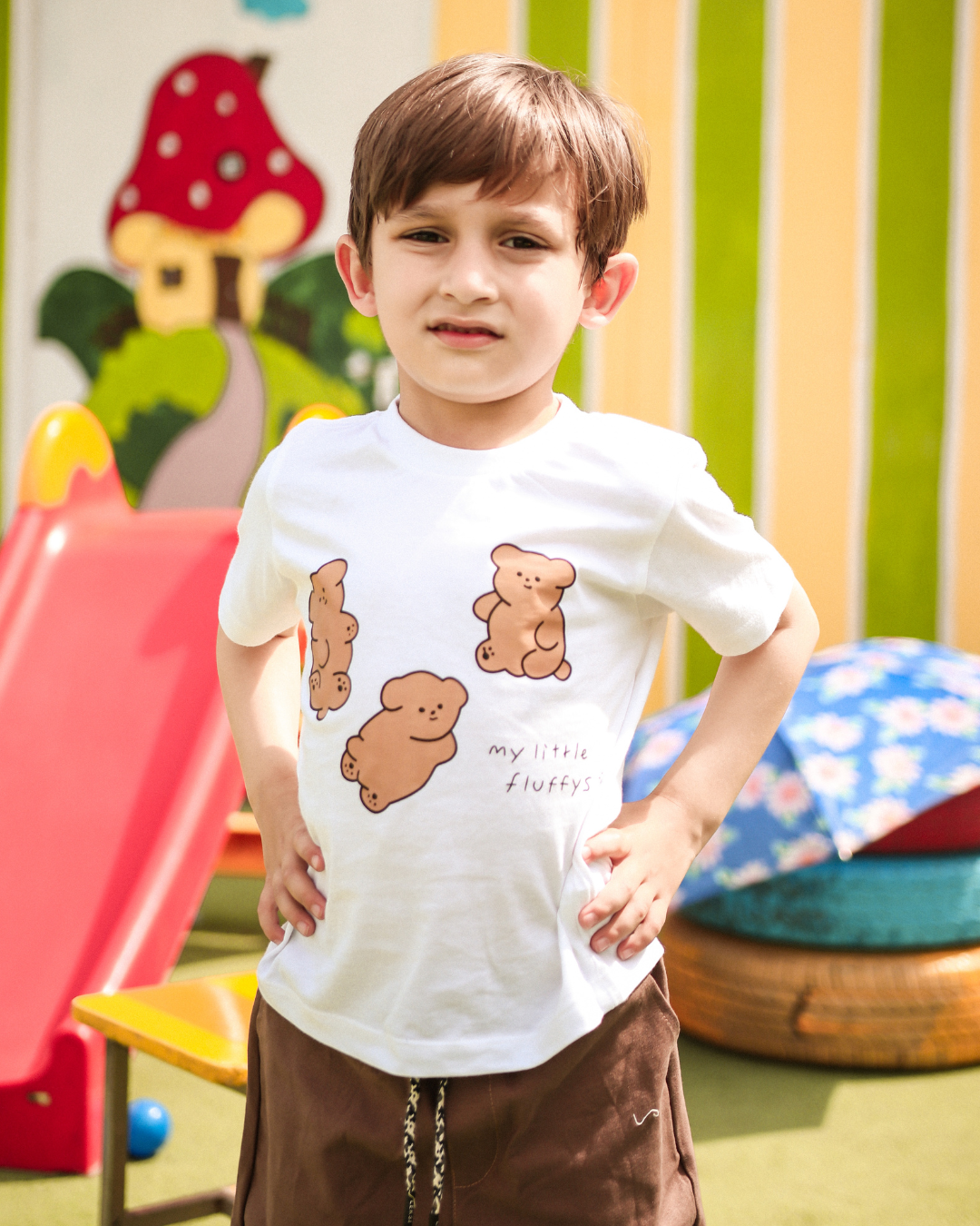 My Little Fluffys - White Unisex Kids T-Shirt