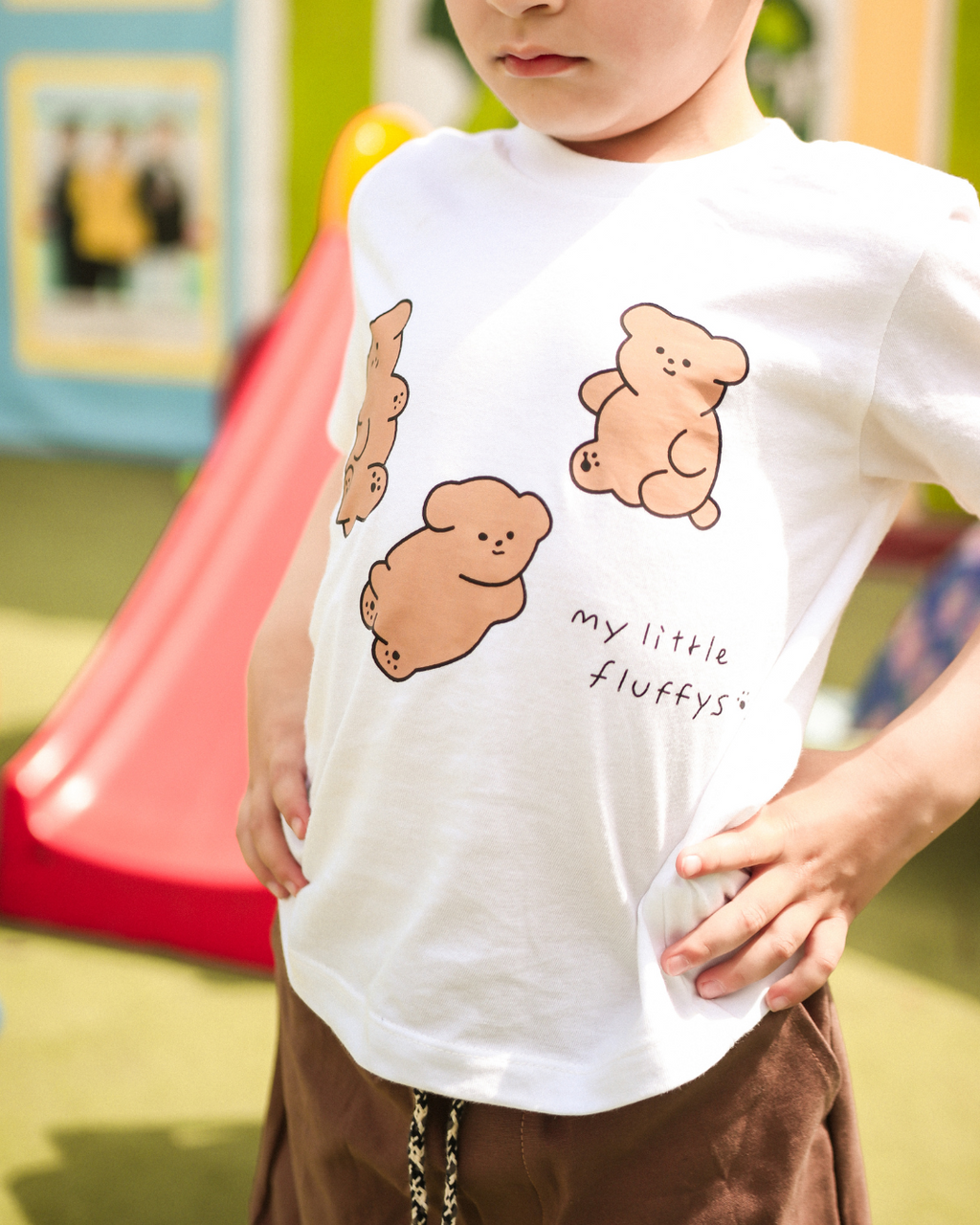 My Little Fluffys - White Unisex Kids T-Shirt