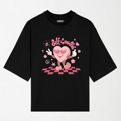 I Love Me Self Love Club - Round Neck Unisex T Shirt