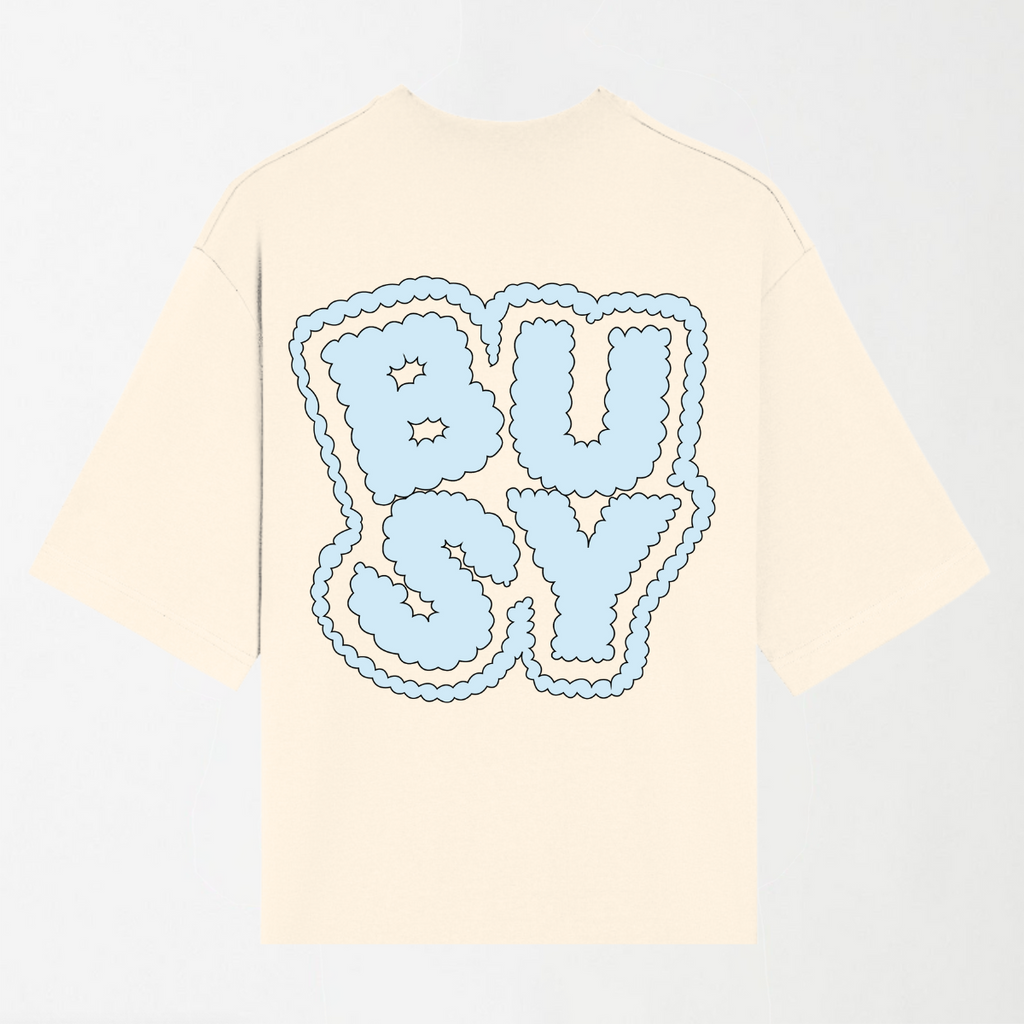 BUSY - Round Neck Unisex T Shirt