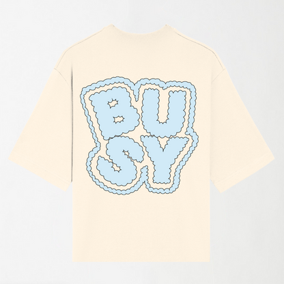 BUSY - Round Neck Unisex T Shirt