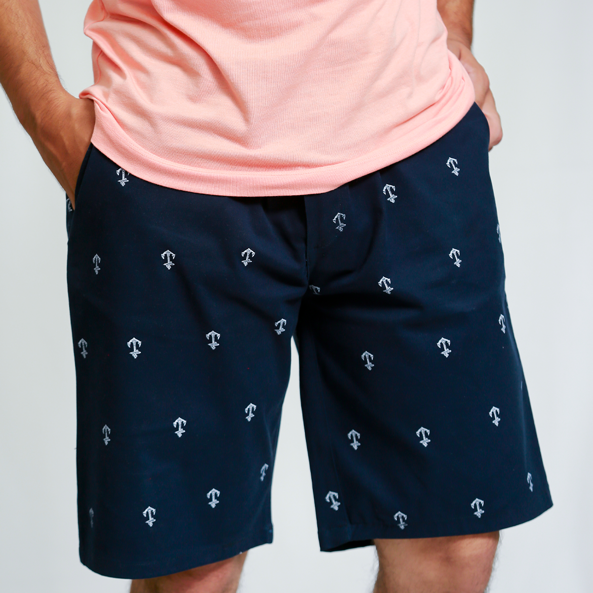 Anchors Navy Men’s Shorts