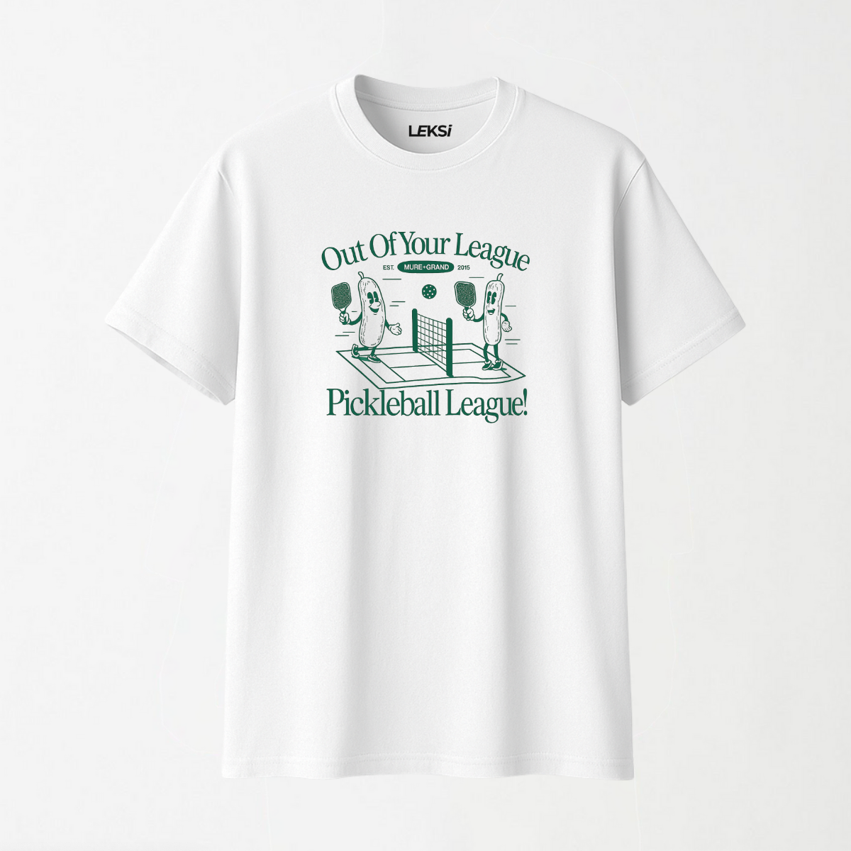 Pickleball League - Round Neck Unisex T Shirt