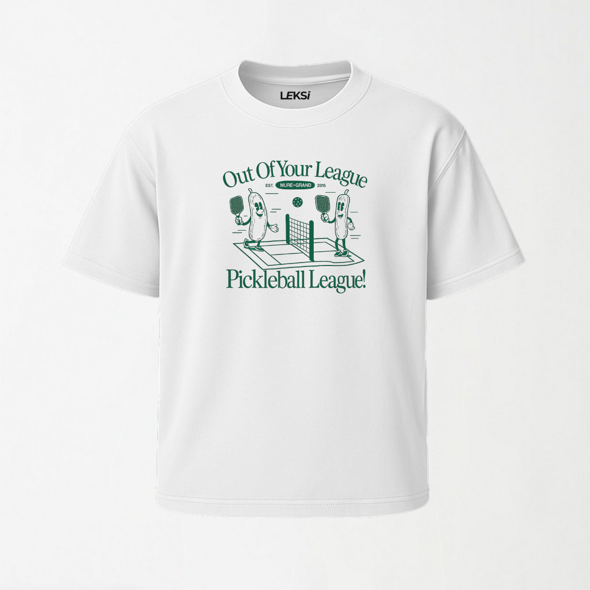 Pickleball League - Round Neck Unisex T Shirt