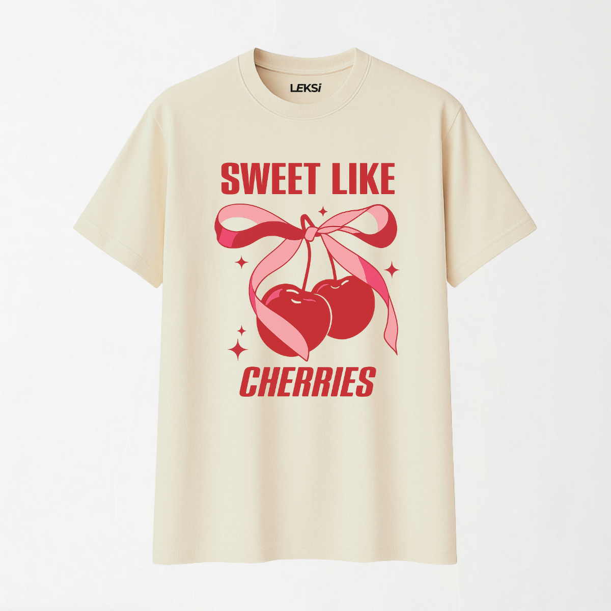 Sweet Like Cherries - Round Neck Unisex T Shirt