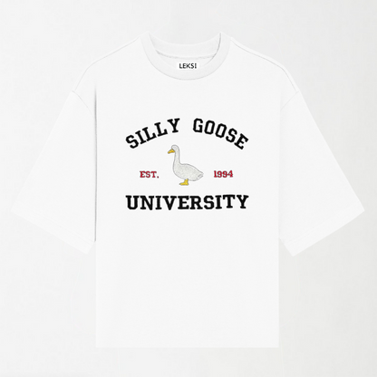 Silly Goose University EST 1994 - Round Neck Unisex T Shirt