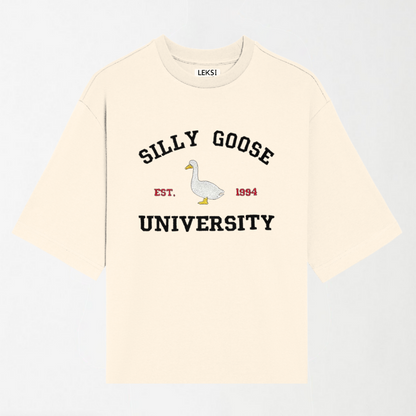 Silly Goose University EST 1994 - Round Neck Unisex T Shirt