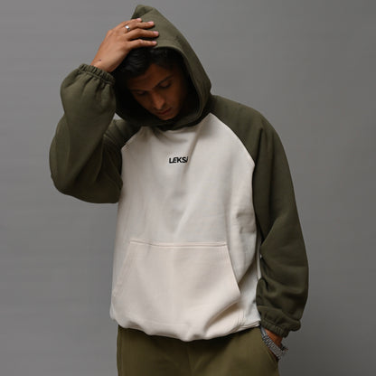 Sage Green Unisex Raglan Hoodie