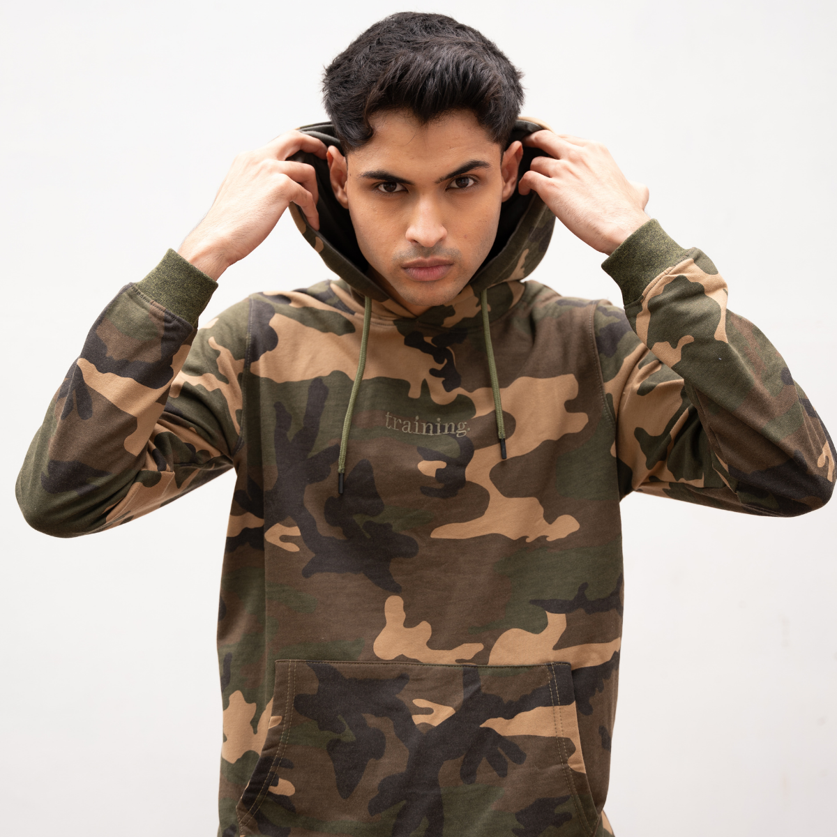 Army Print Unisex Sweatshirt or Hoodie - MOOD (Training)