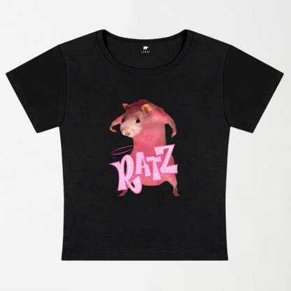 Pink Ratz Y2K Baby Tee