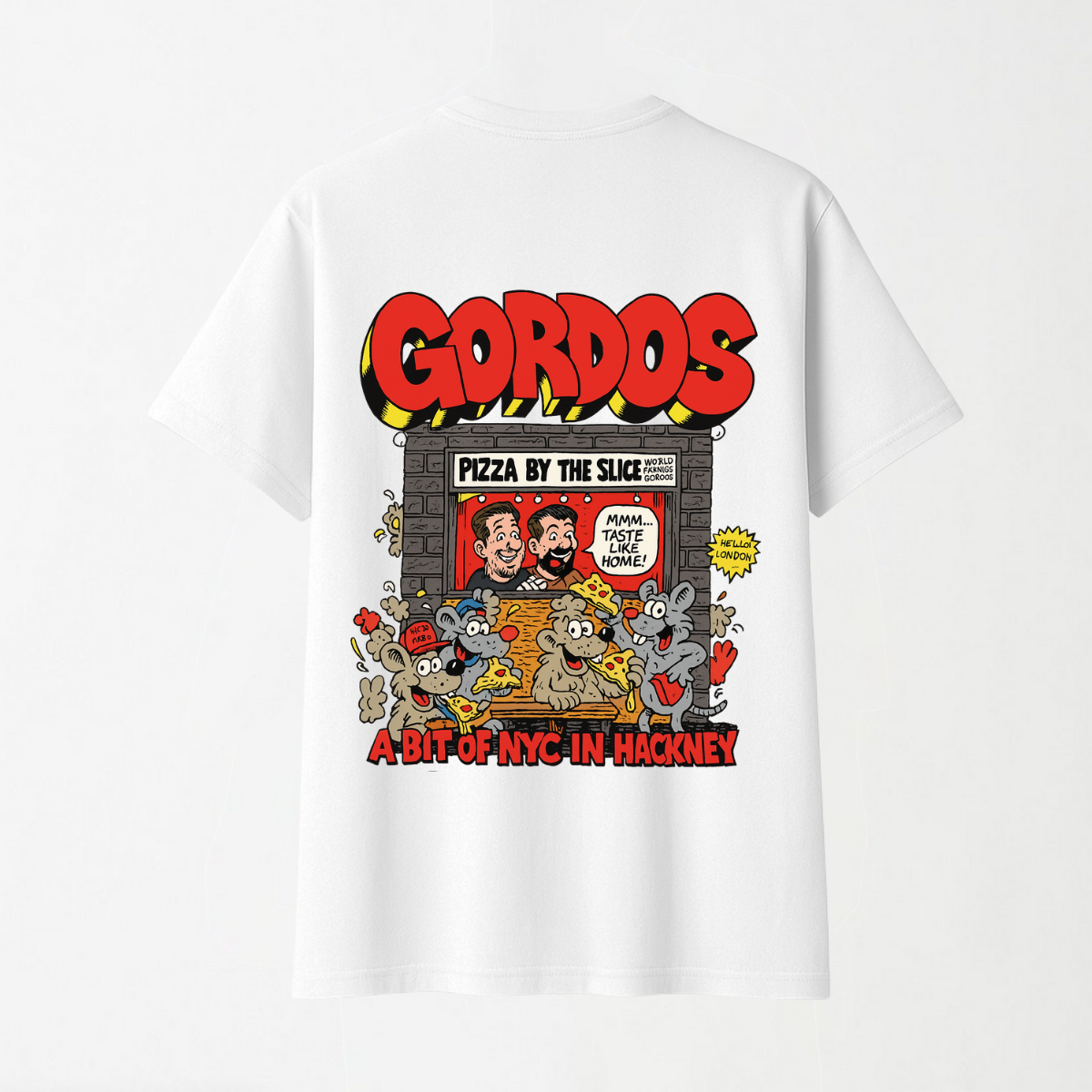 World Famous Gordos - Round Neck Unisex T Shirt