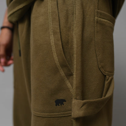 Crocodile Green Terry Co-ord Set