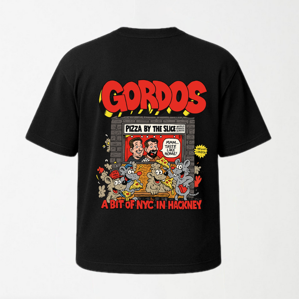 World Famous Gordos - Round Neck Unisex T Shirt