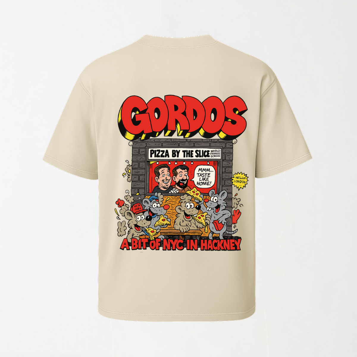 World Famous Gordos - Round Neck Unisex T Shirt