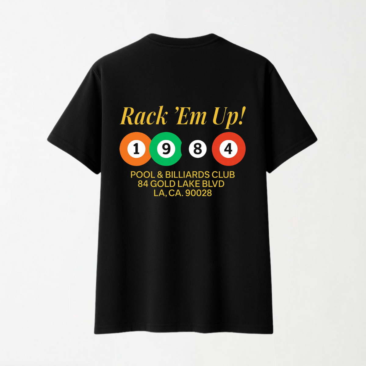 Vice 84 'Rack Em Up' - Round Neck Unisex T Shirt