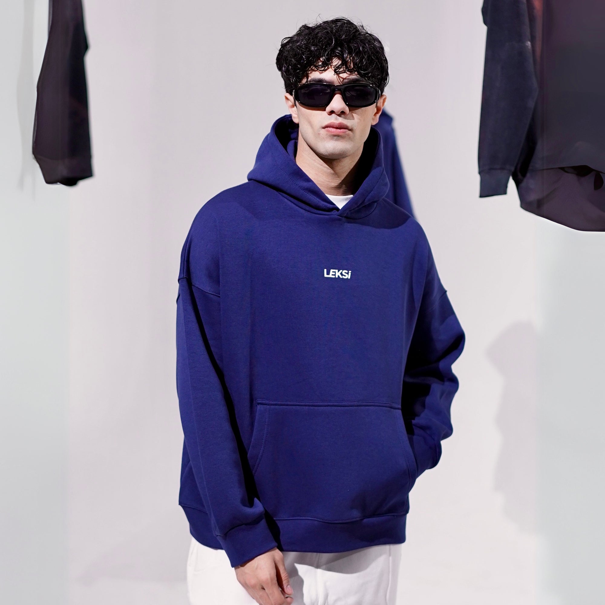 Blue Marine Cloud Hoodie