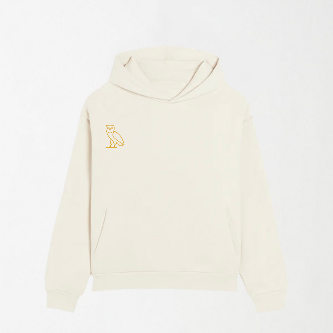 OVO (Beige Owl) - Graphic Hoodie
