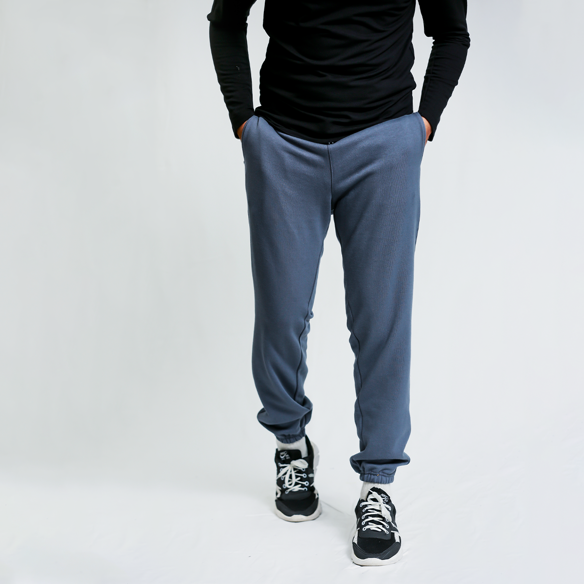 Lava Grey Unisex Terry Sweatpants (Summer-Friendly)