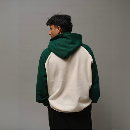 Matcha Green Unisex Raglan Hoodie