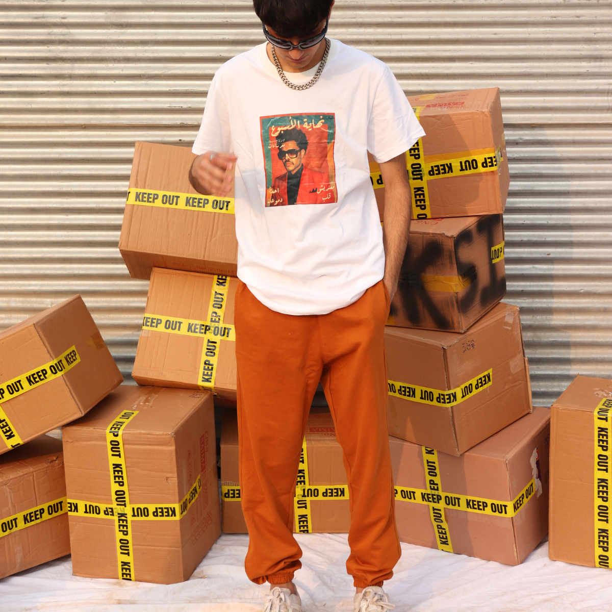 Brown Unisex Terry Sweatpants (Summer-Friendly)
