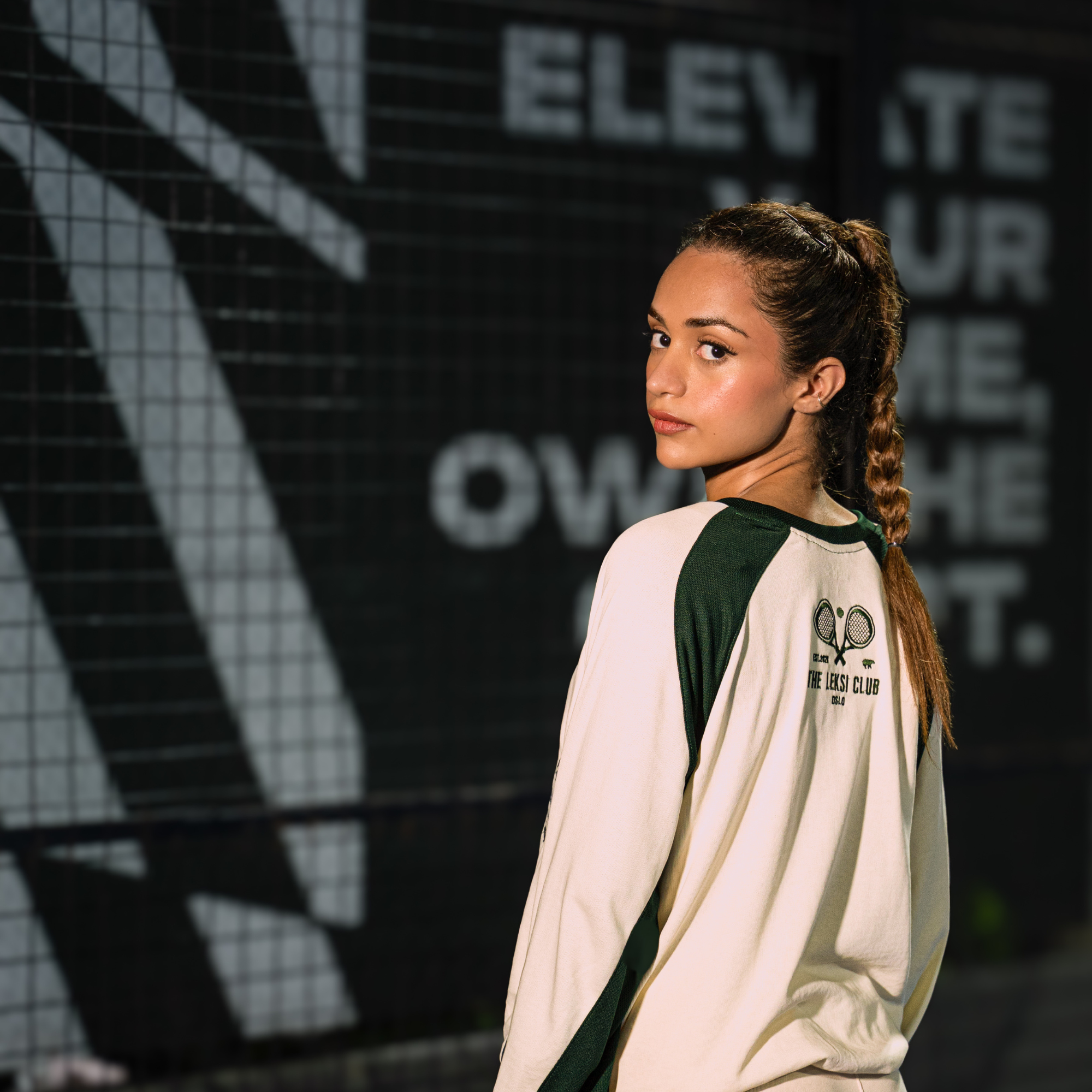 Verde Varsity Raglan Unisex Club Top