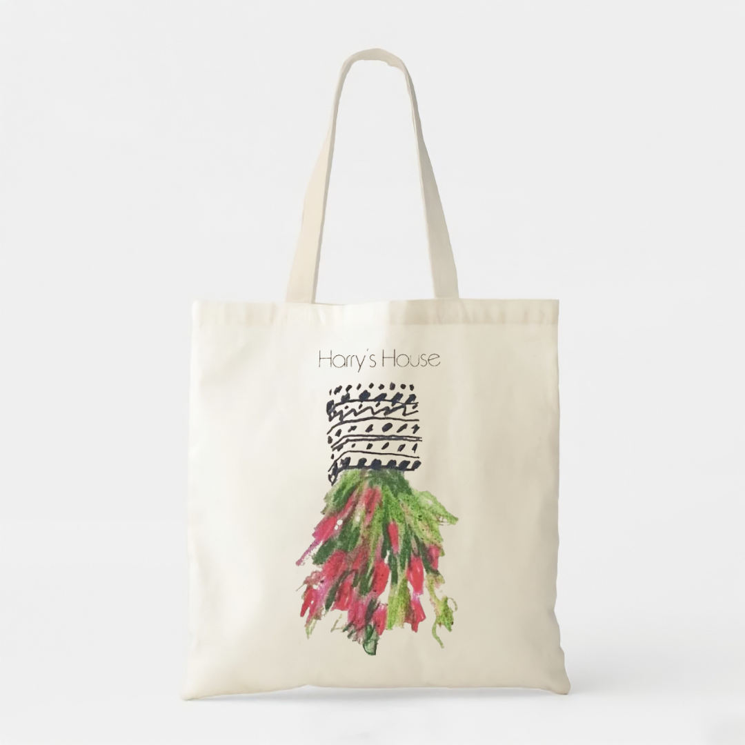 HS House - White Cotton Tote Bag