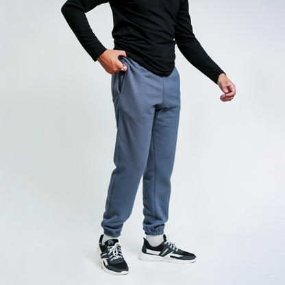 Lava Grey Unisex Terry Sweatpants (Summer-Friendly)