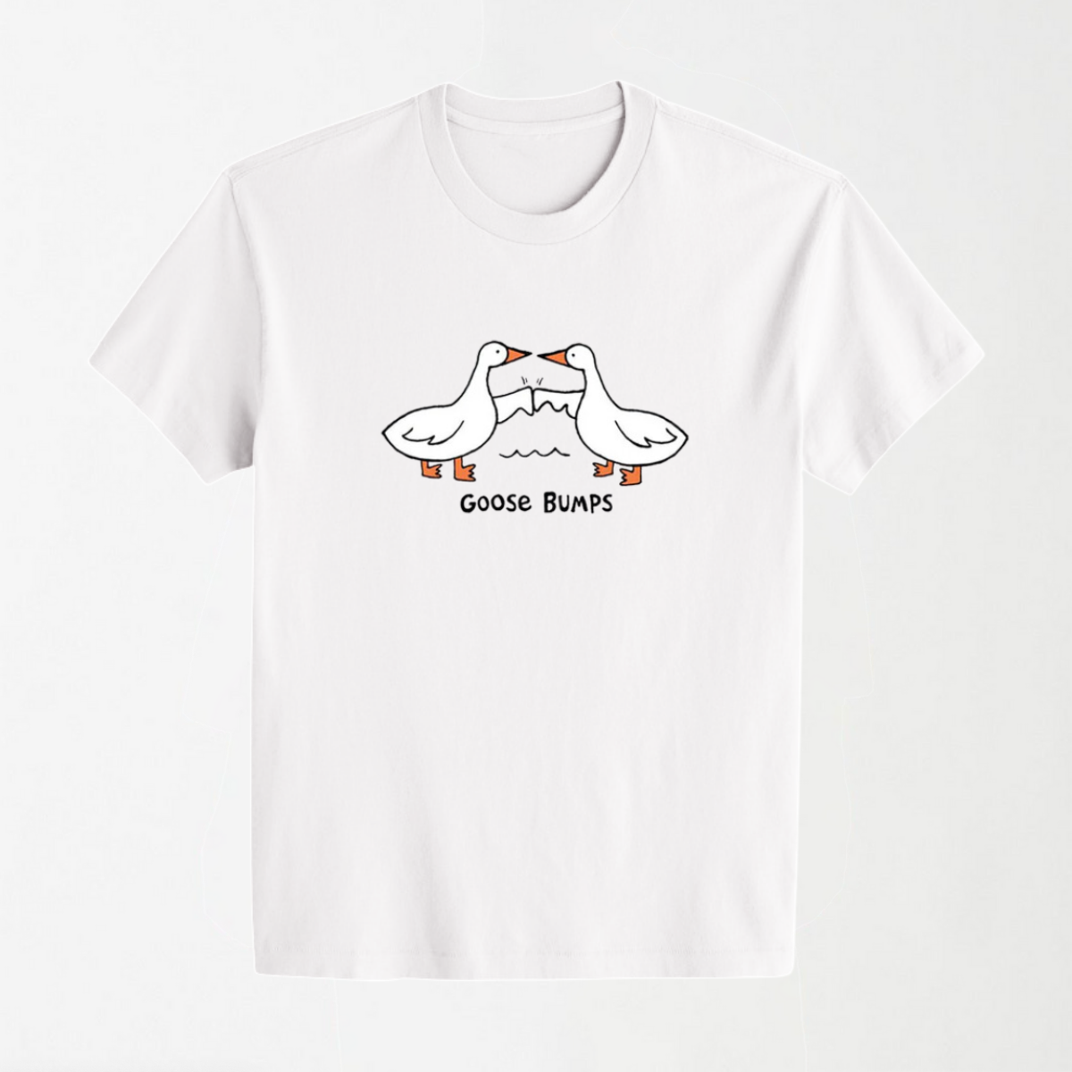 Goose Bumps - Round Neck Unisex T Shirt