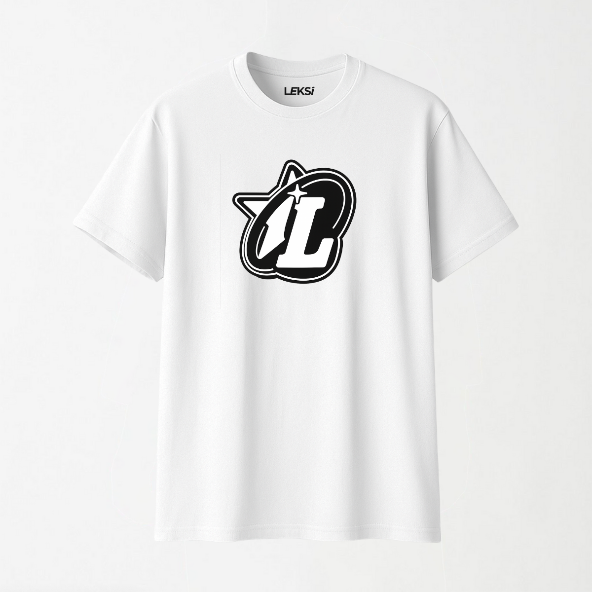 L Logo - Round Neck Unisex T Shirt