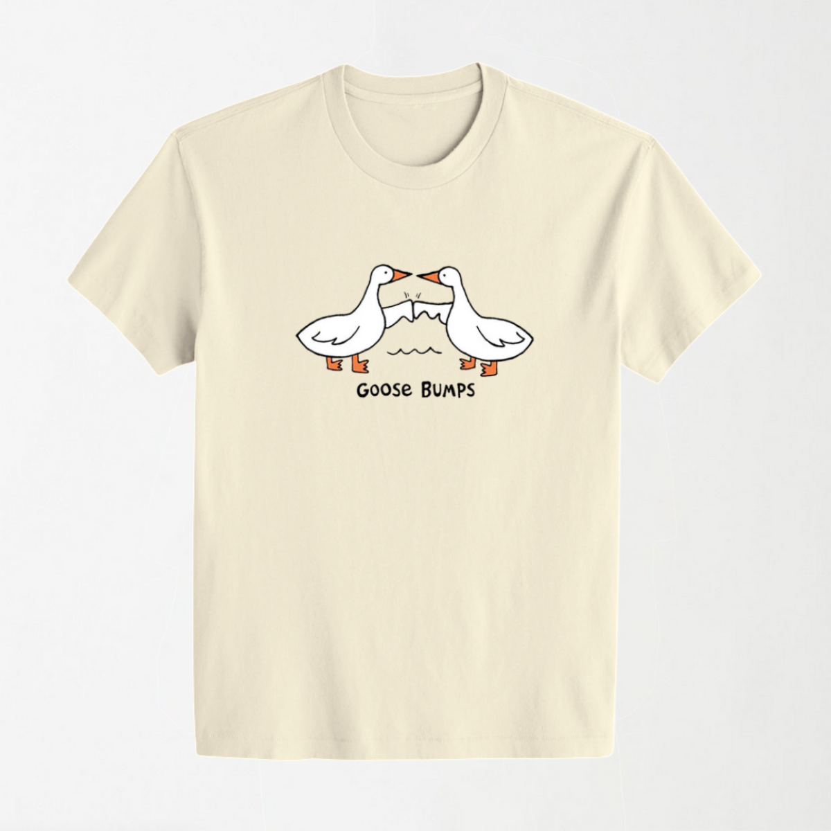 Goose Bumps - Round Neck Unisex T Shirt