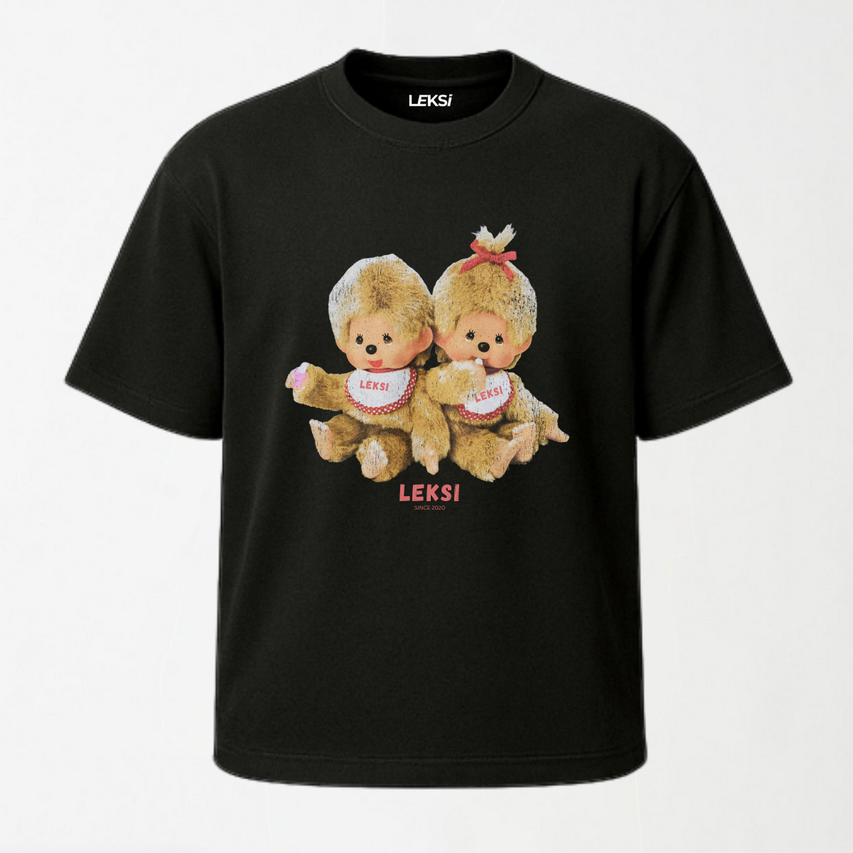 LEKSI Twins - Round Neck Unisex T Shirt