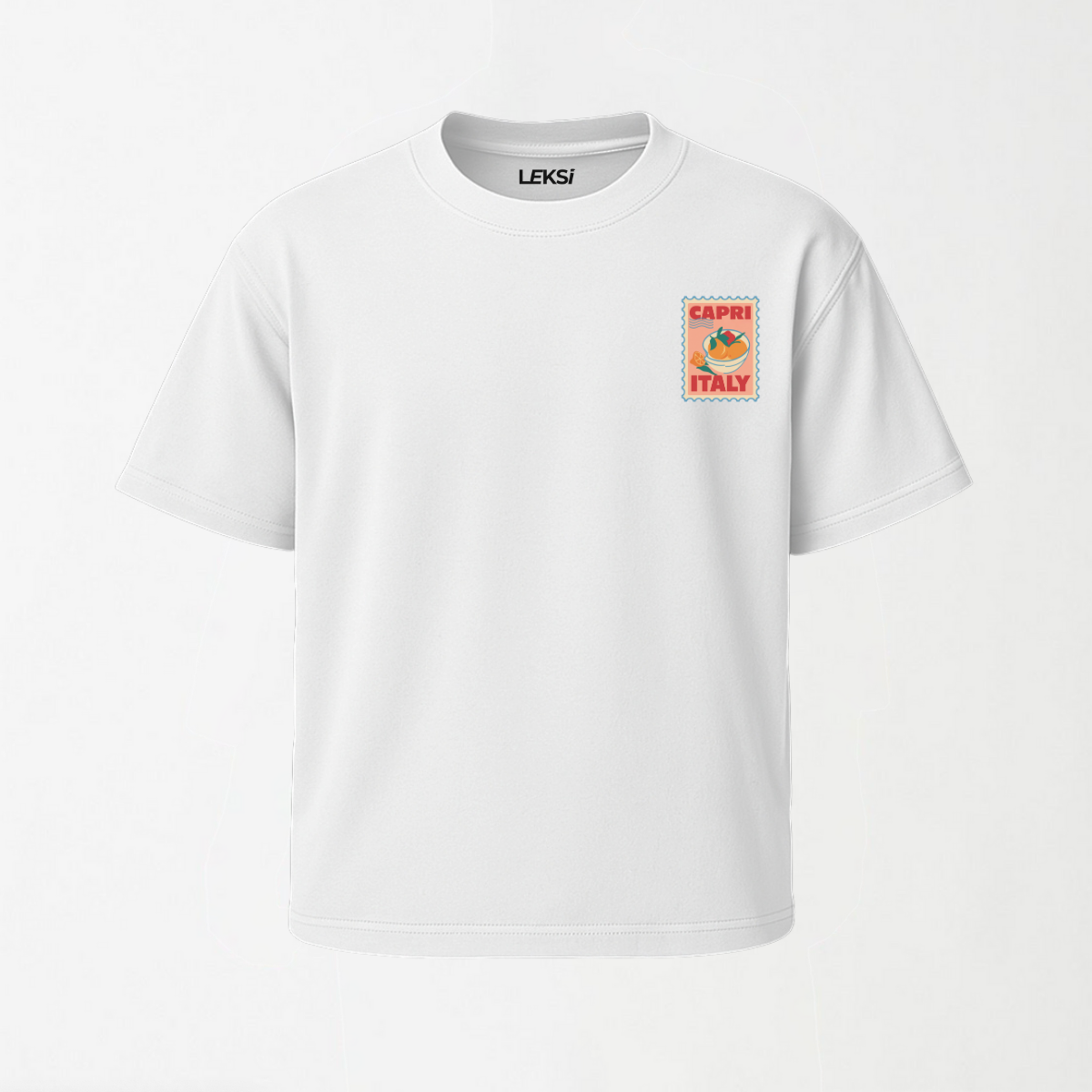 Capri Italy - Round Neck Unisex T Shirt